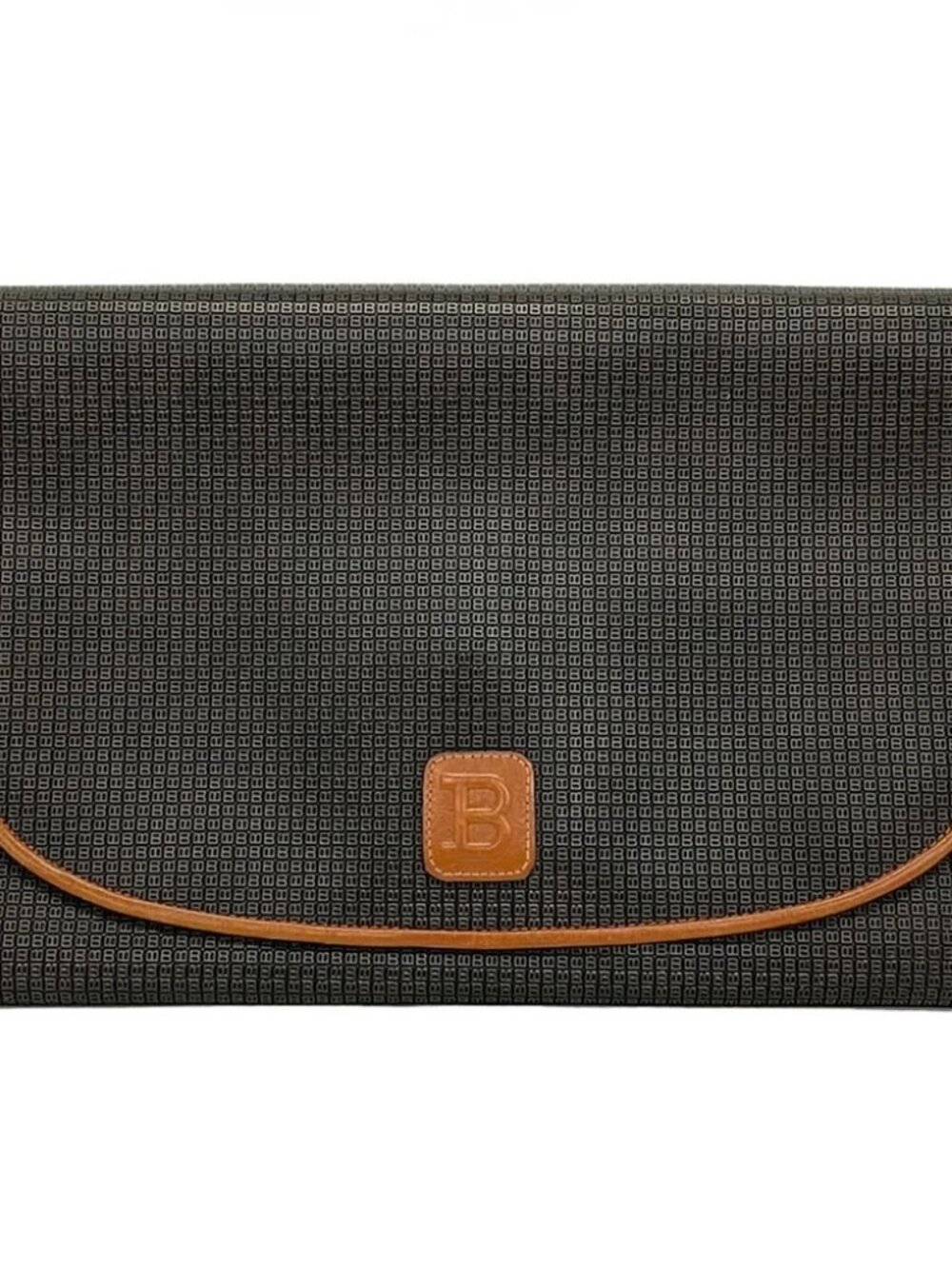 BALLY Black PVC Mens Clutch Bag